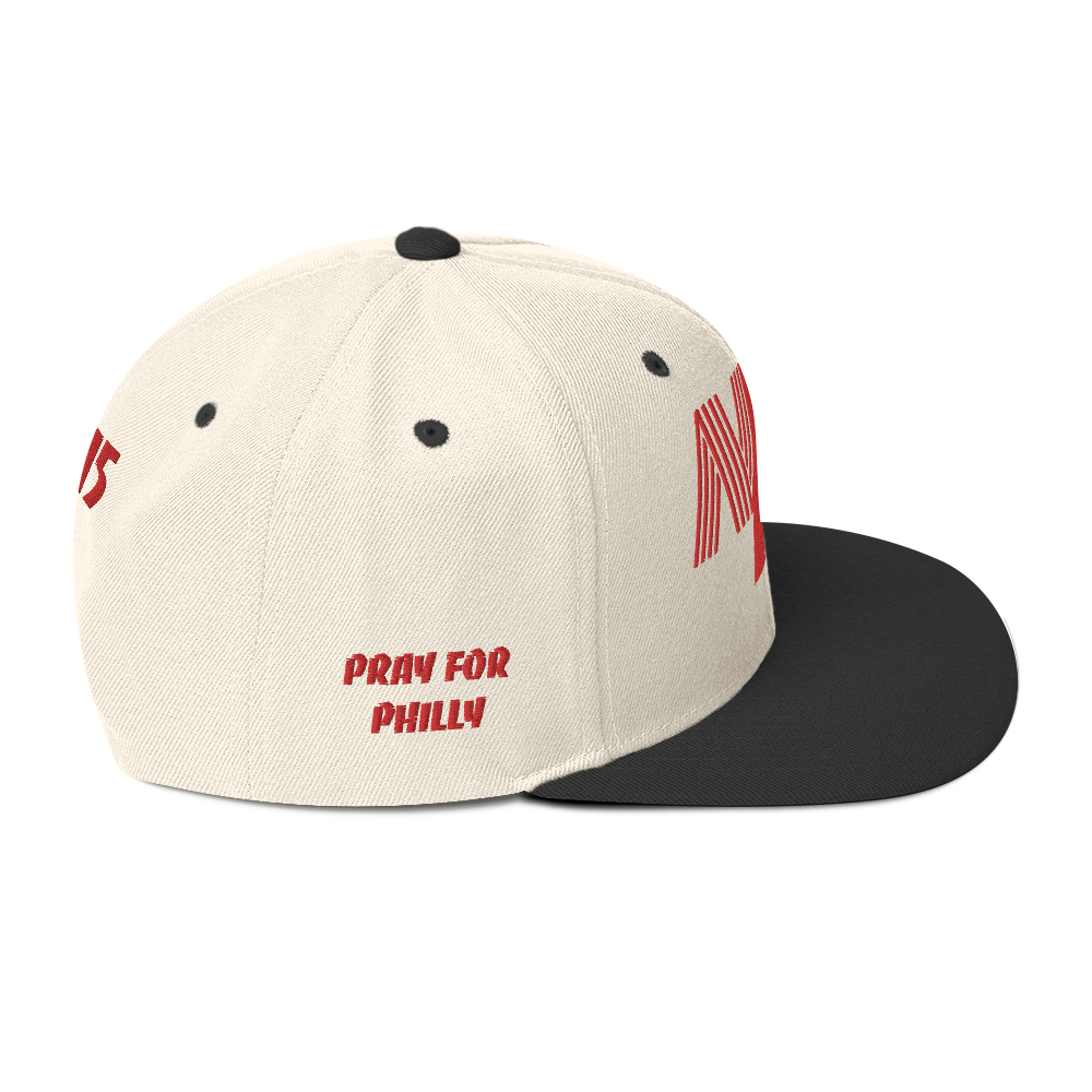 PRAY FOR PHILLY Snapback Hat