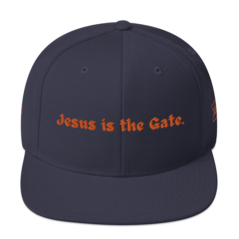 Jesus is the Gate. Snapback Hat
