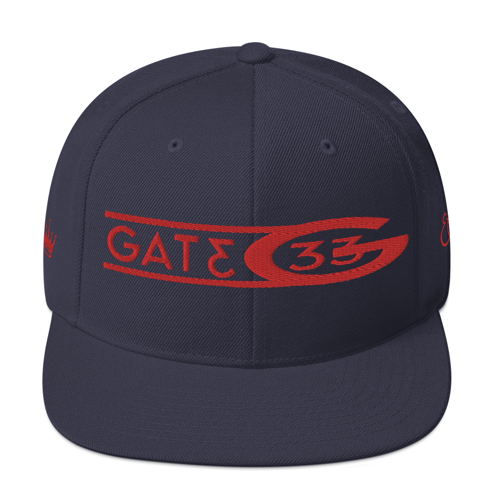 Gate33 Snapback Hat