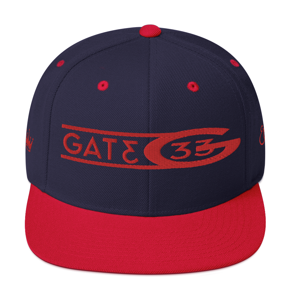Gate33 Snapback Hat