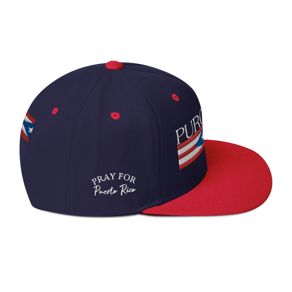 PRAY FOR PR Snapback Hat