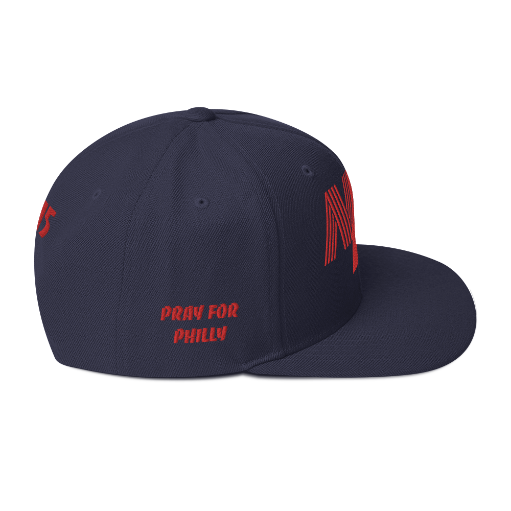 PRAY FOR PHILLY Snapback Hat