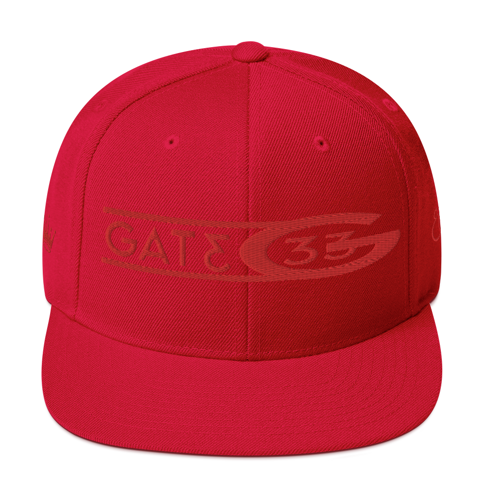 Gate33 Snapback Hat