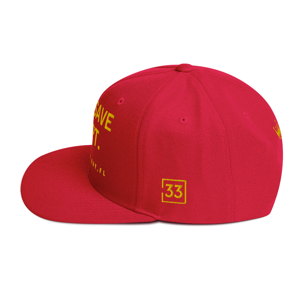 GOD'SAVE Snapback Hat