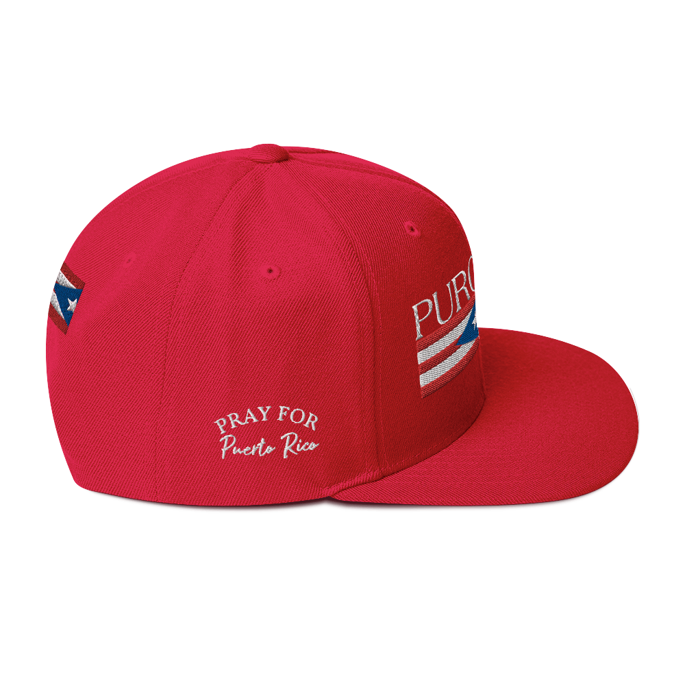 PRAY FOR PR Snapback Hat