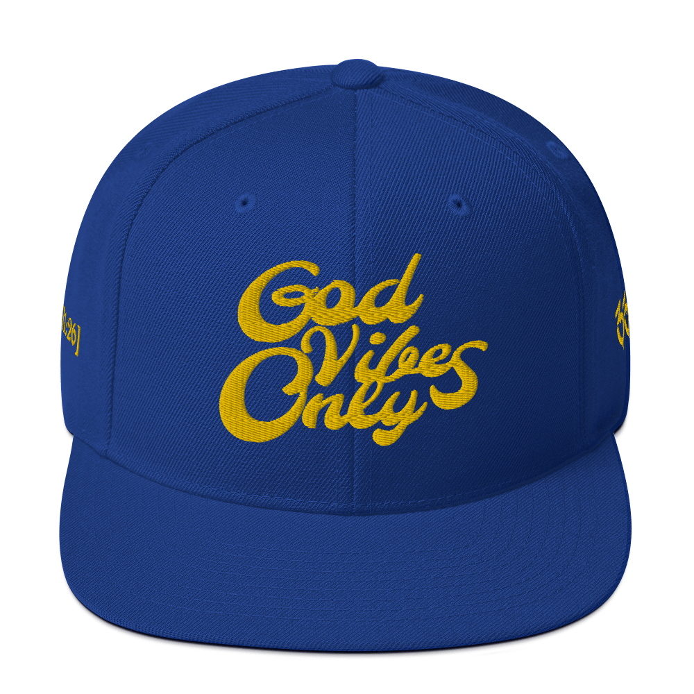 God Vibes Only Snapback Hat