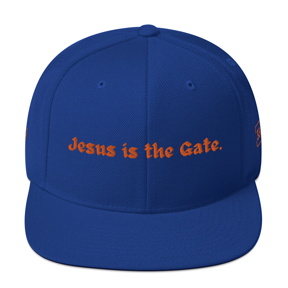 Jesus is the Gate. Snapback Hat