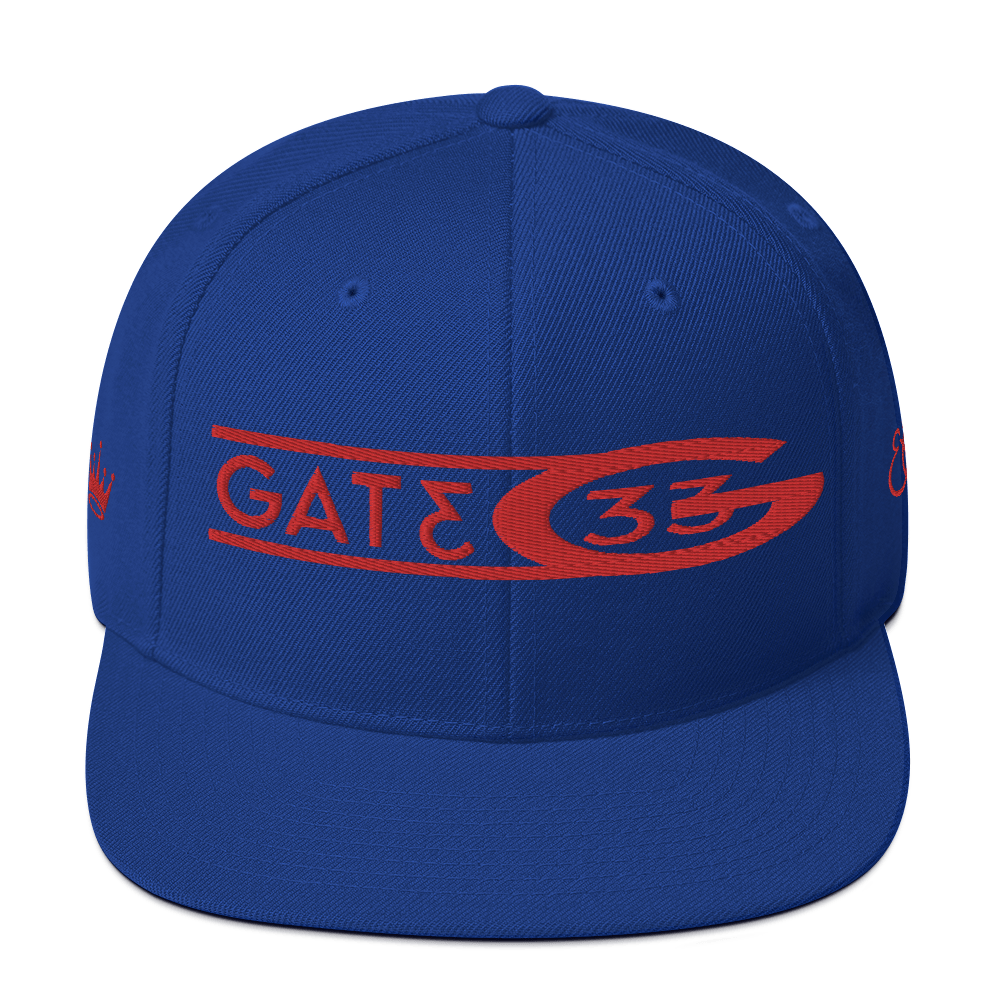 Gate33 Snapback Hat