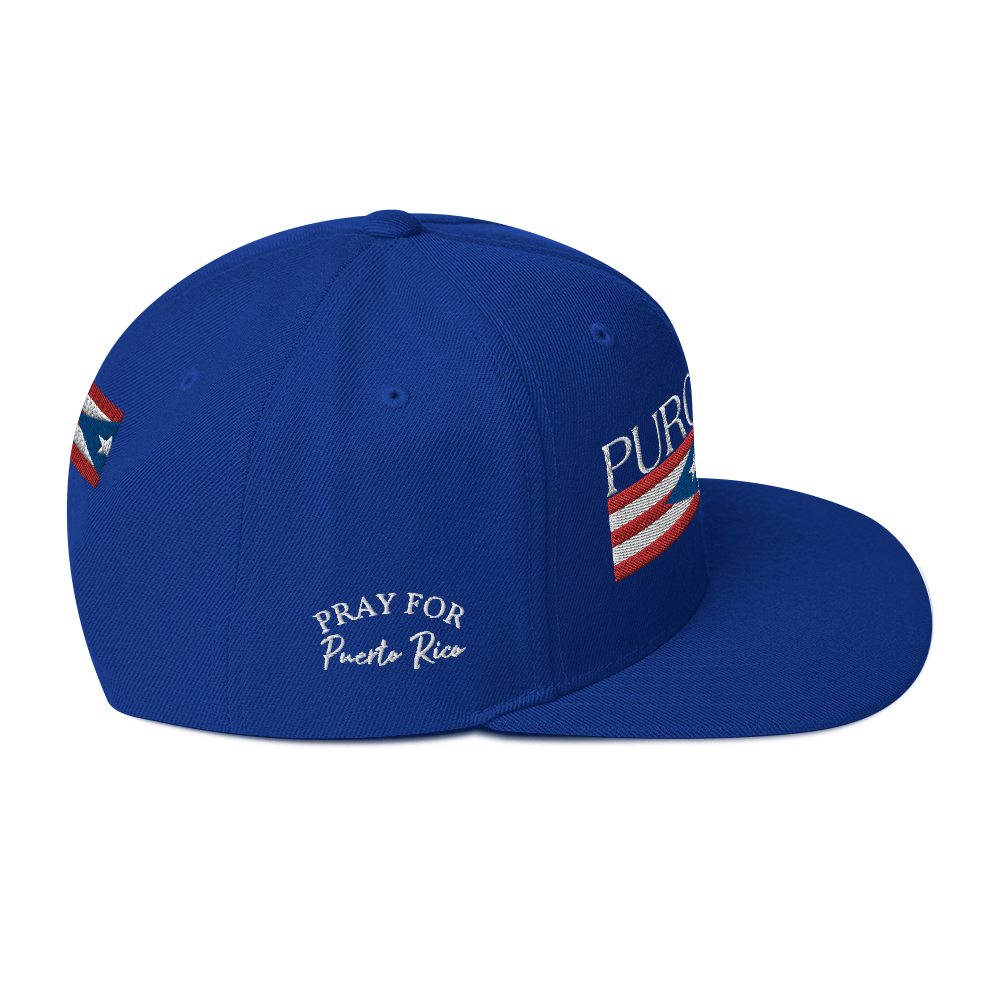 PRAY FOR PR Snapback Hat