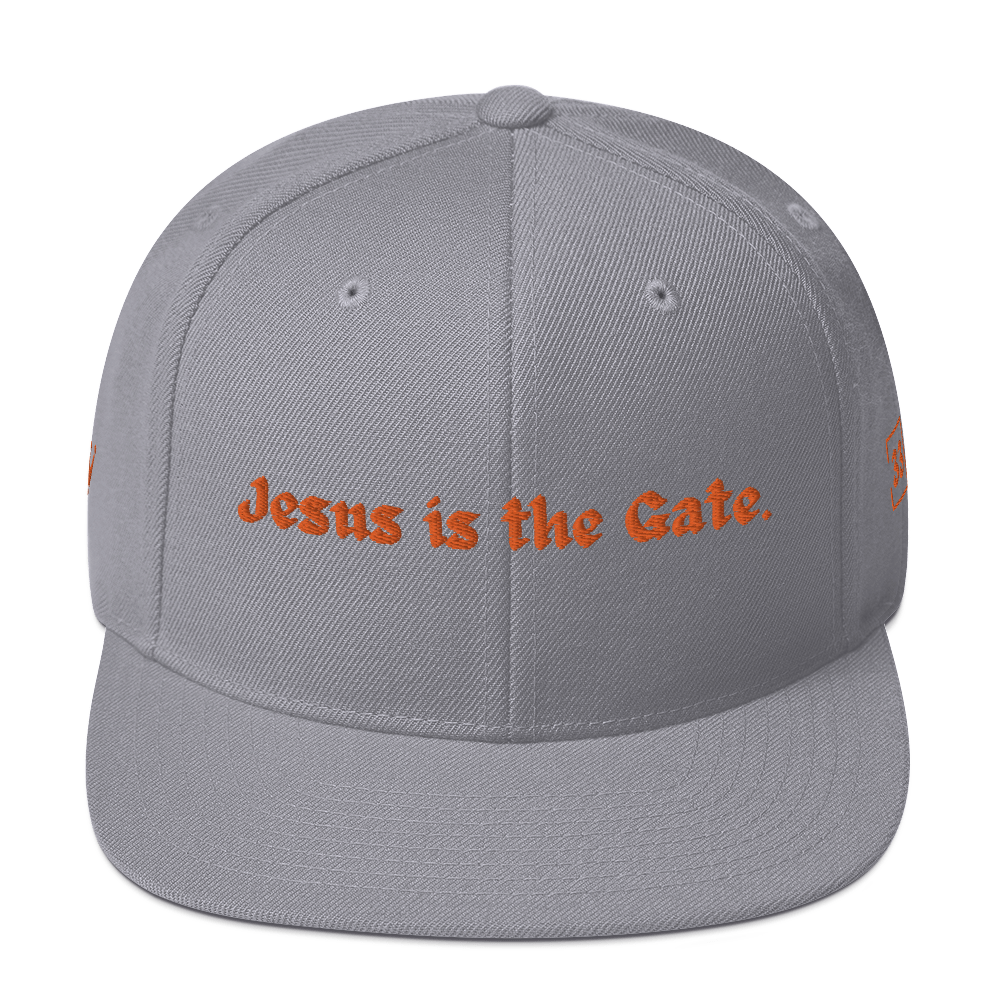 Jesus is the Gate. Snapback Hat