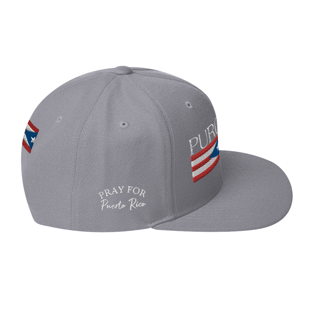 PRAY FOR PR Snapback Hat