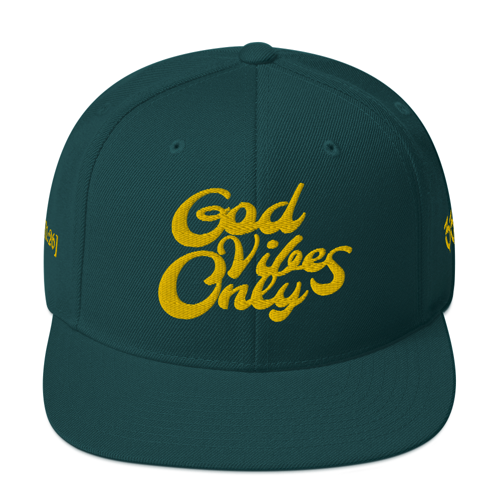 God Vibes Only Snapback Hat