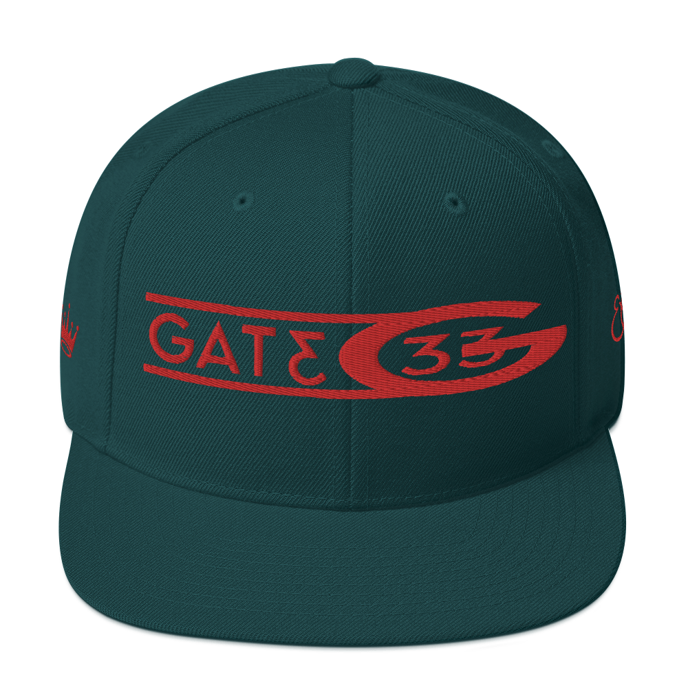 Gate33 Snapback Hat