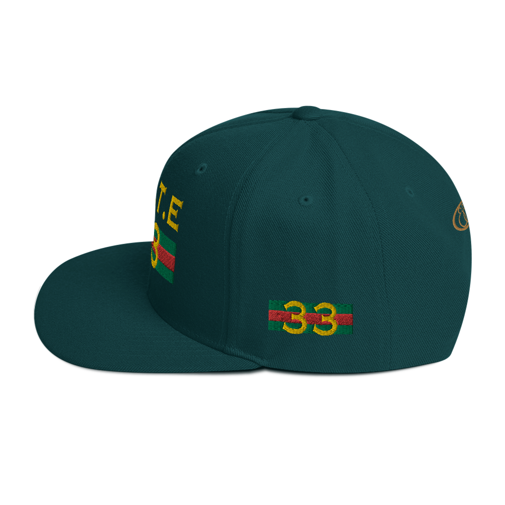 Gate33 Classic Snapback Hat