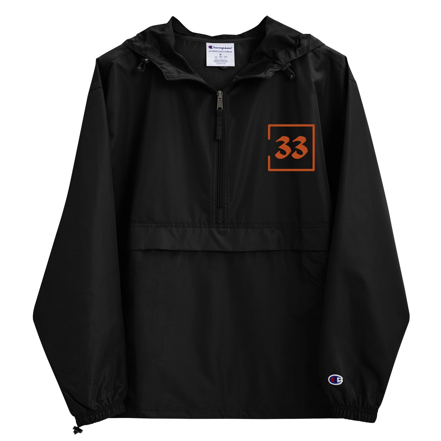 33 Embroidered Champion Packable Jacket