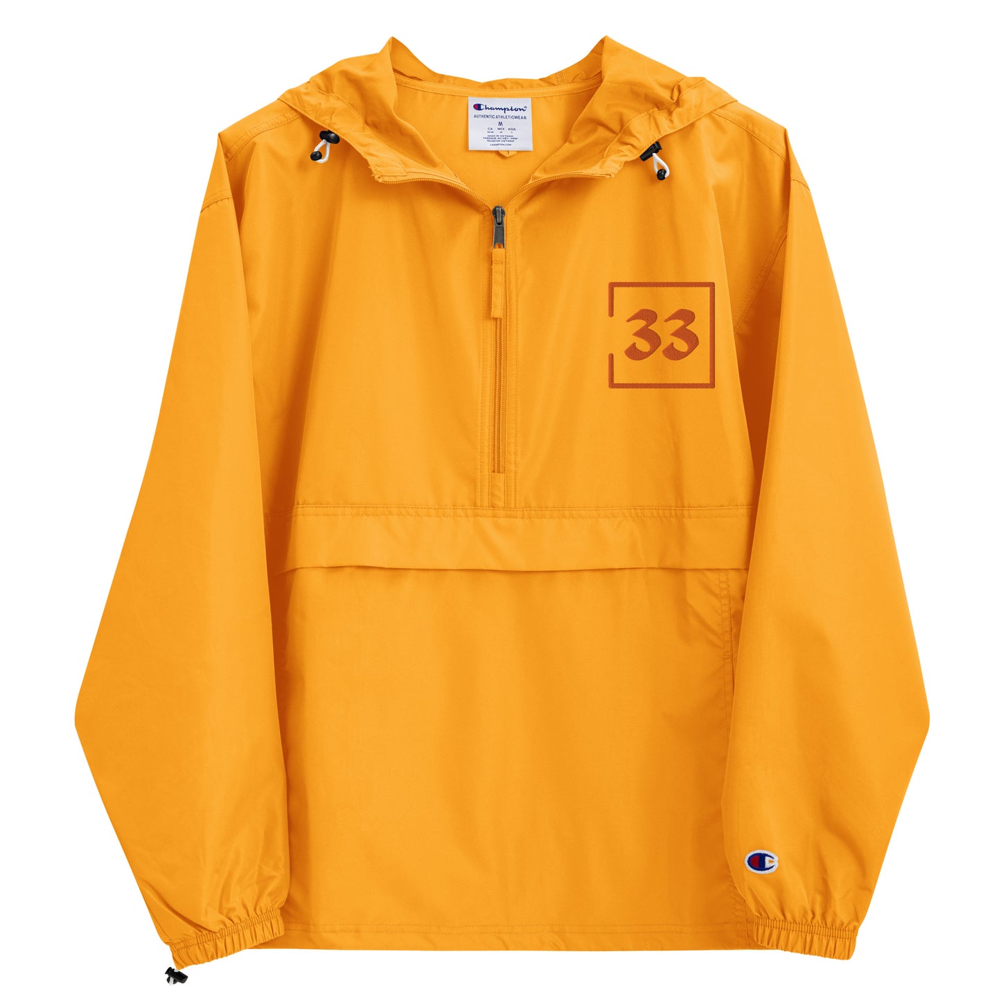 33 Embroidered Champion Packable Jacket