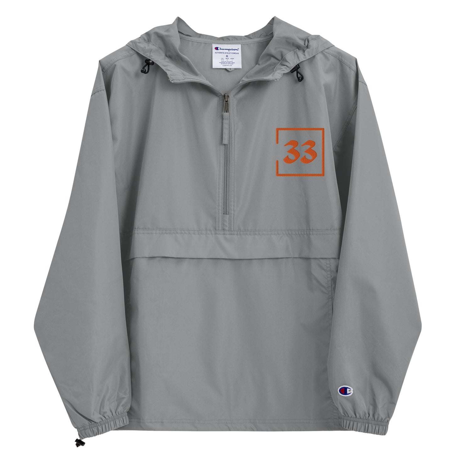 33 Embroidered Champion Packable Jacket