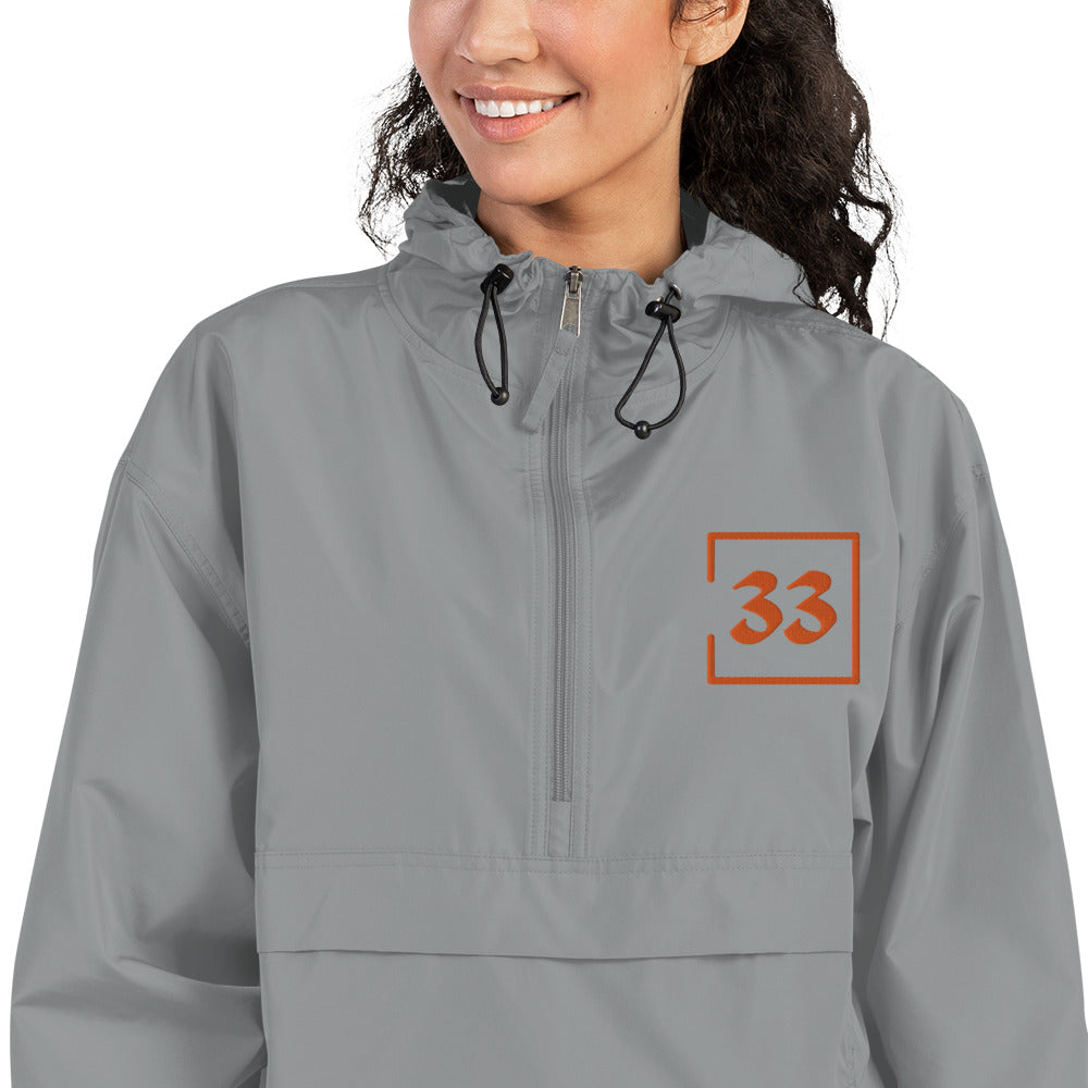 33 Embroidered Champion Packable Jacket