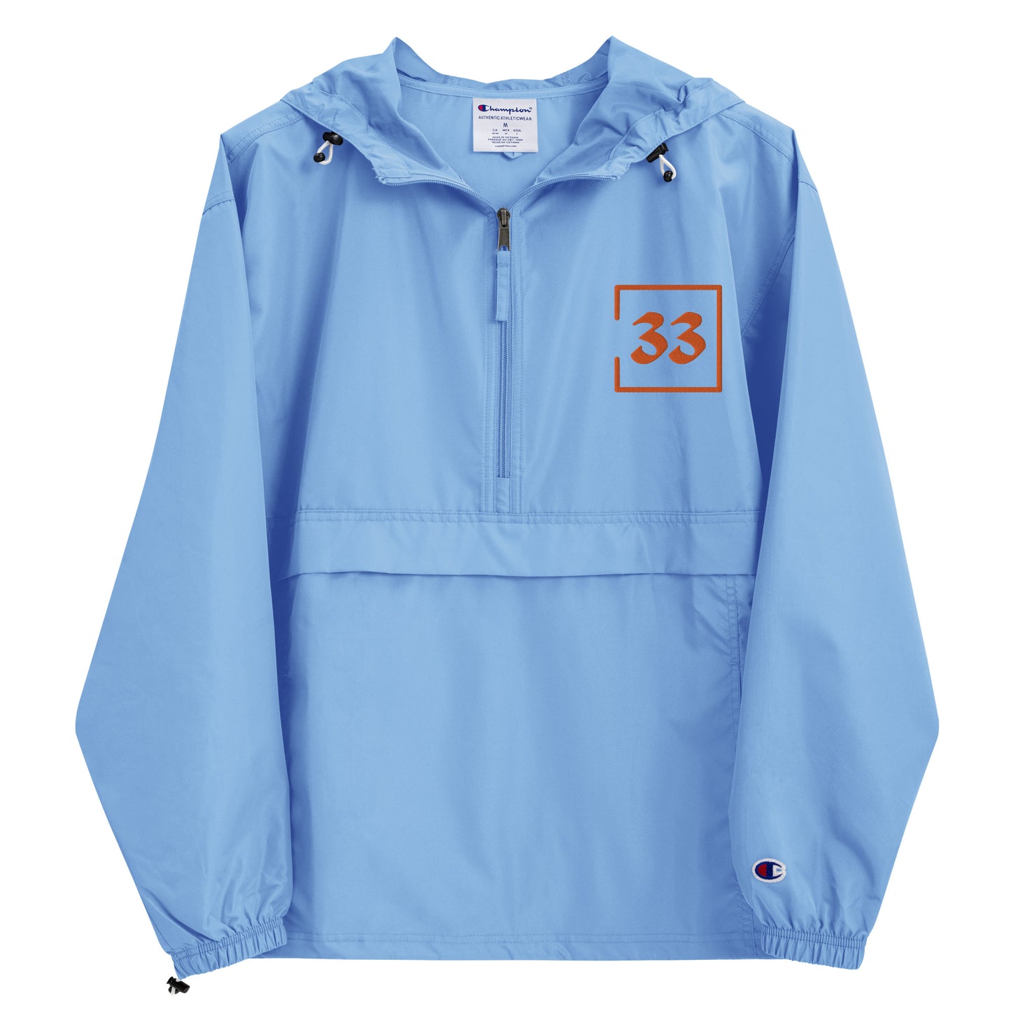 33 Embroidered Champion Packable Jacket