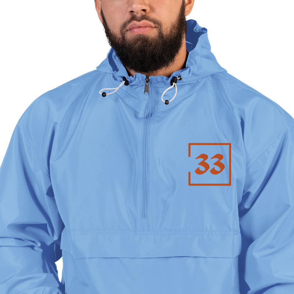 33 Embroidered Champion Packable Jacket