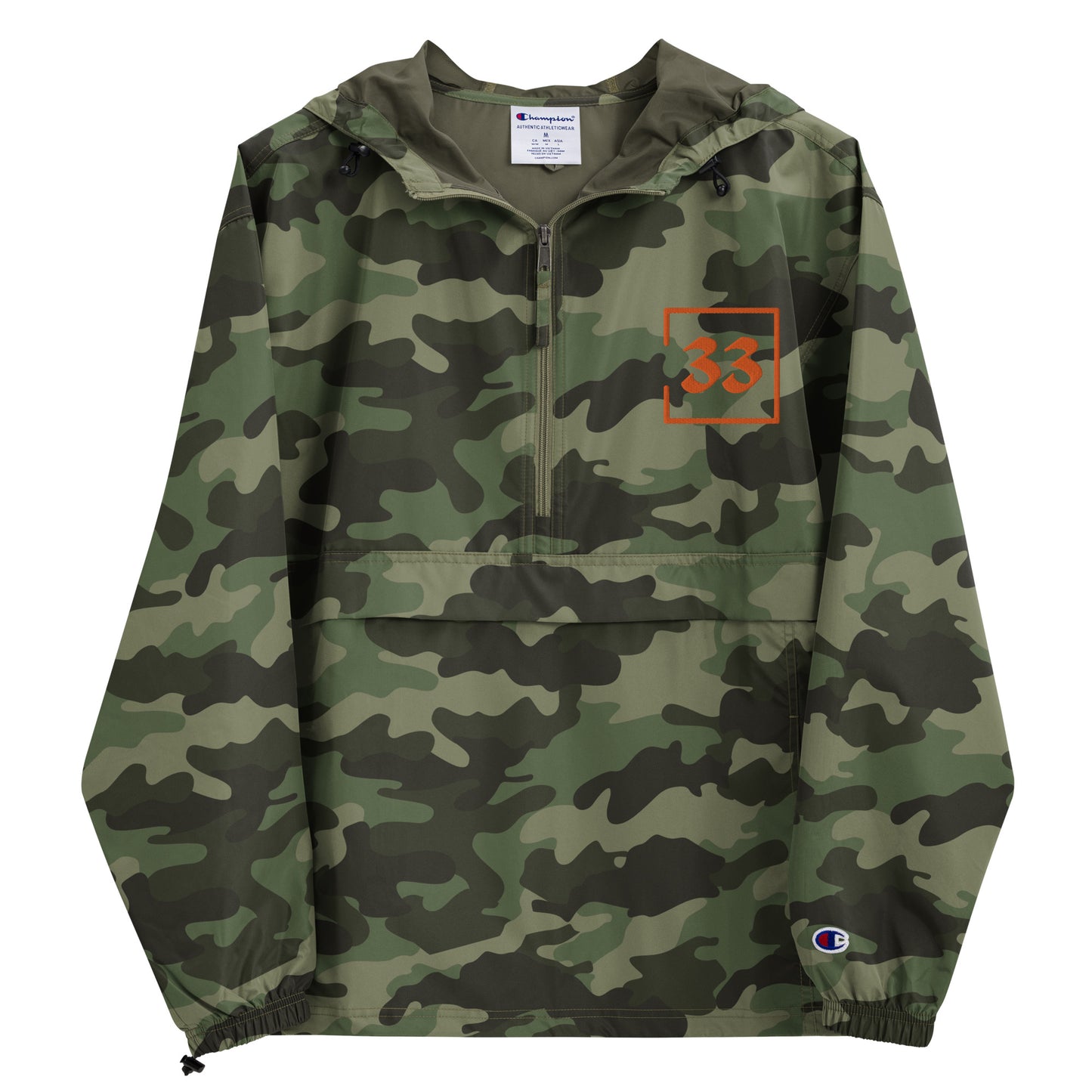 33 Embroidered Champion Packable Jacket