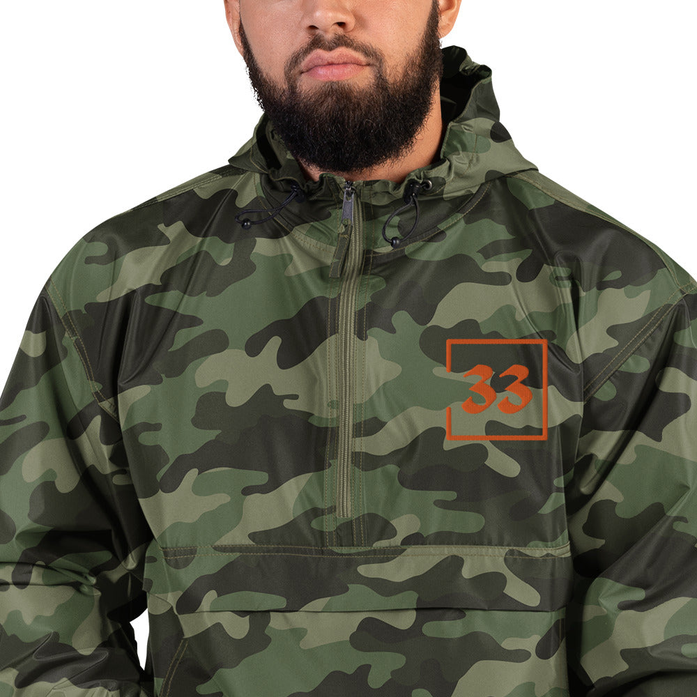 33 Embroidered Champion Packable Jacket