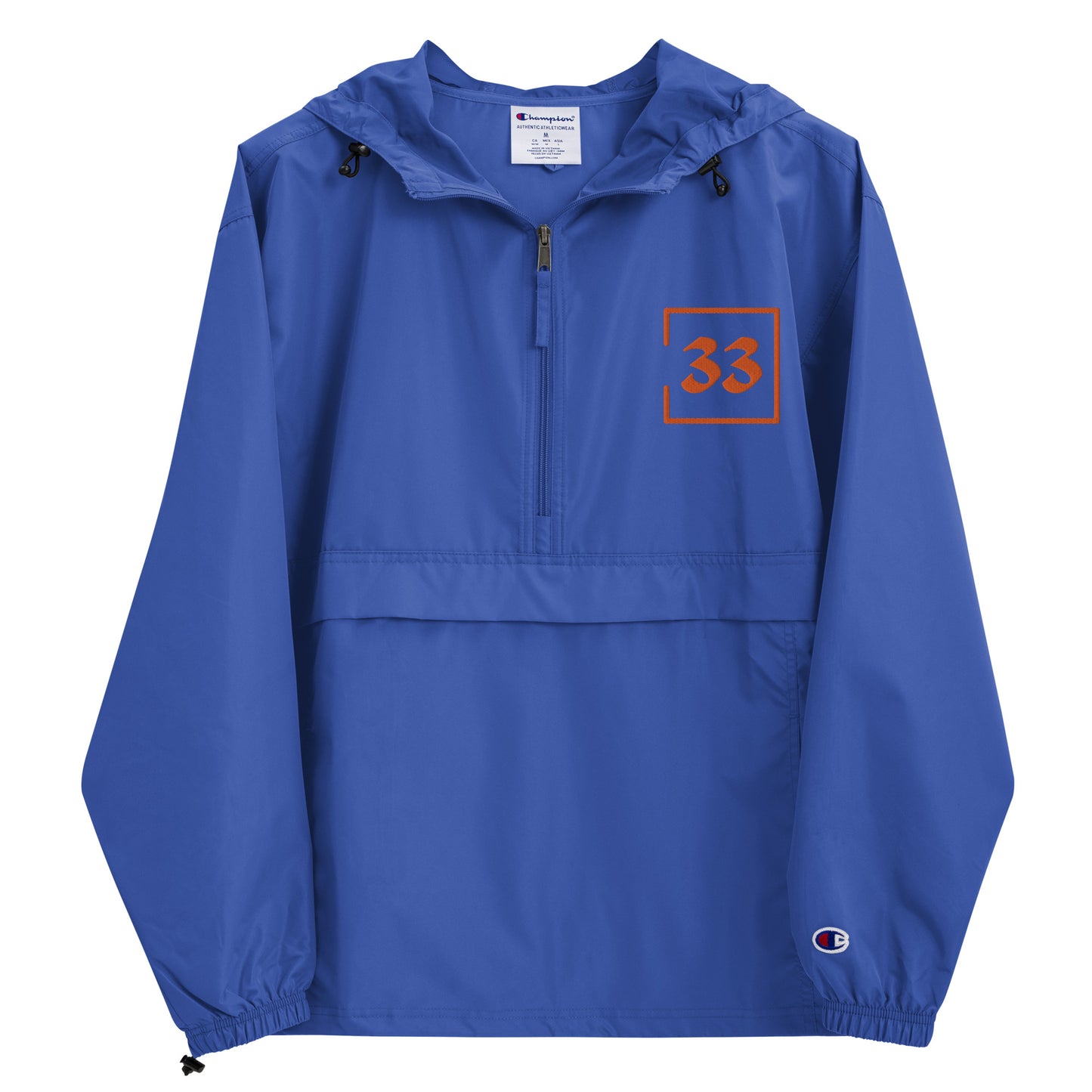 33 Embroidered Champion Packable Jacket