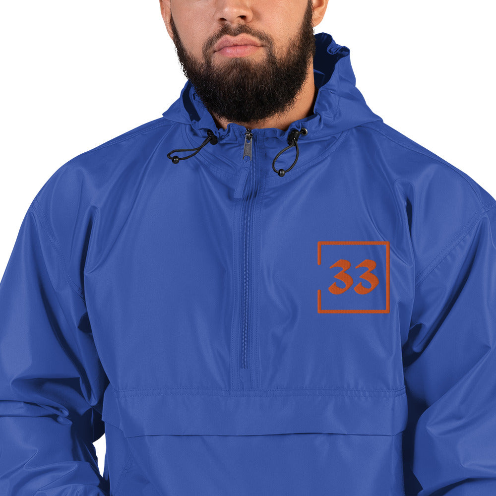 33 Embroidered Champion Packable Jacket
