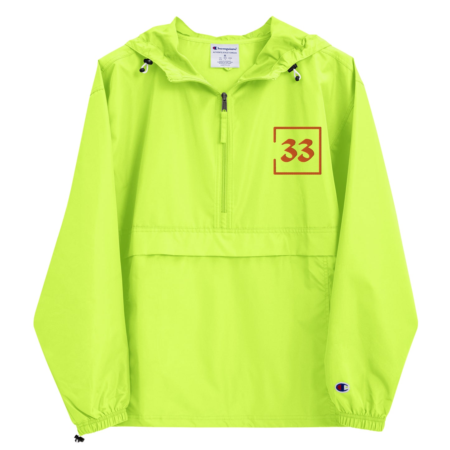 33 Embroidered Champion Packable Jacket