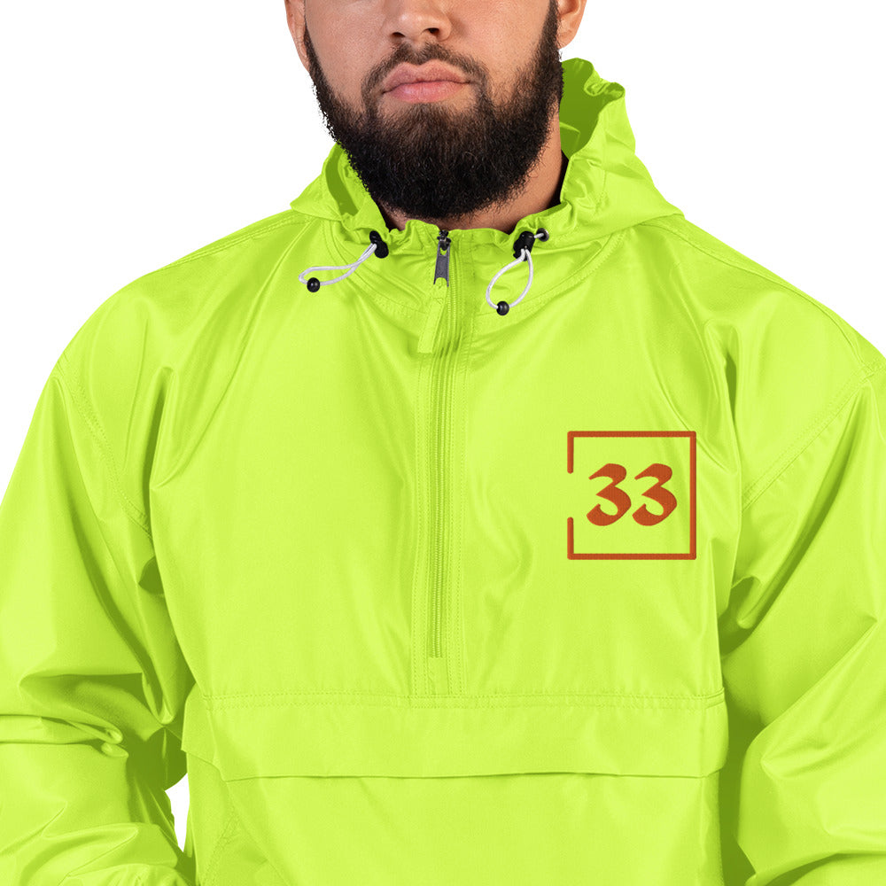 33 Embroidered Champion Packable Jacket