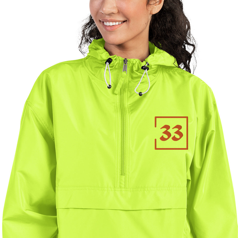 33 Embroidered Champion Packable Jacket