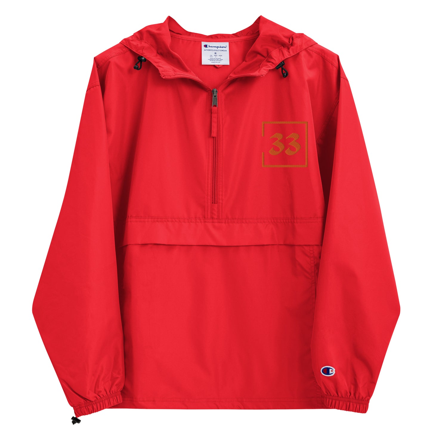 33 Embroidered Champion Packable Jacket