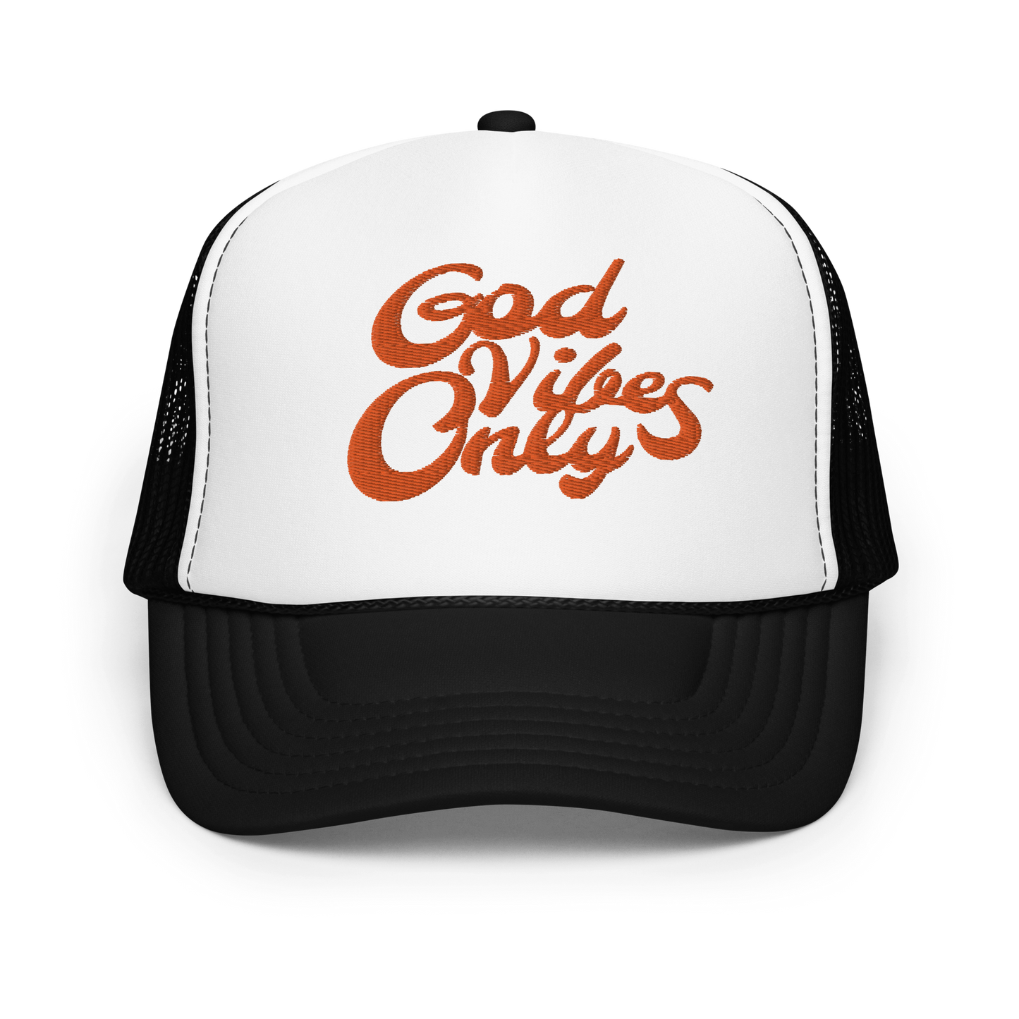 God Vibes Only Foam trucker hat