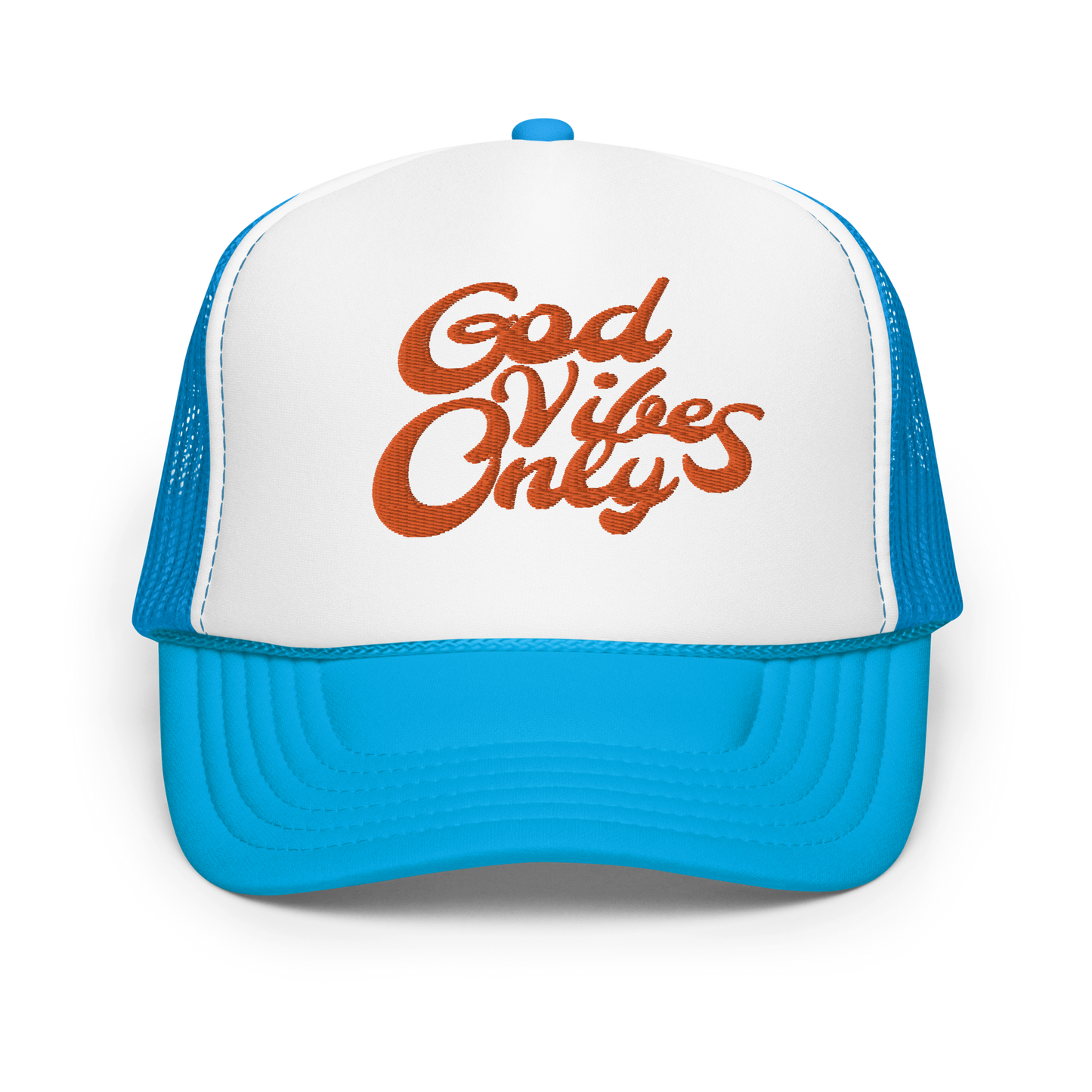 God Vibes Only Foam trucker hat