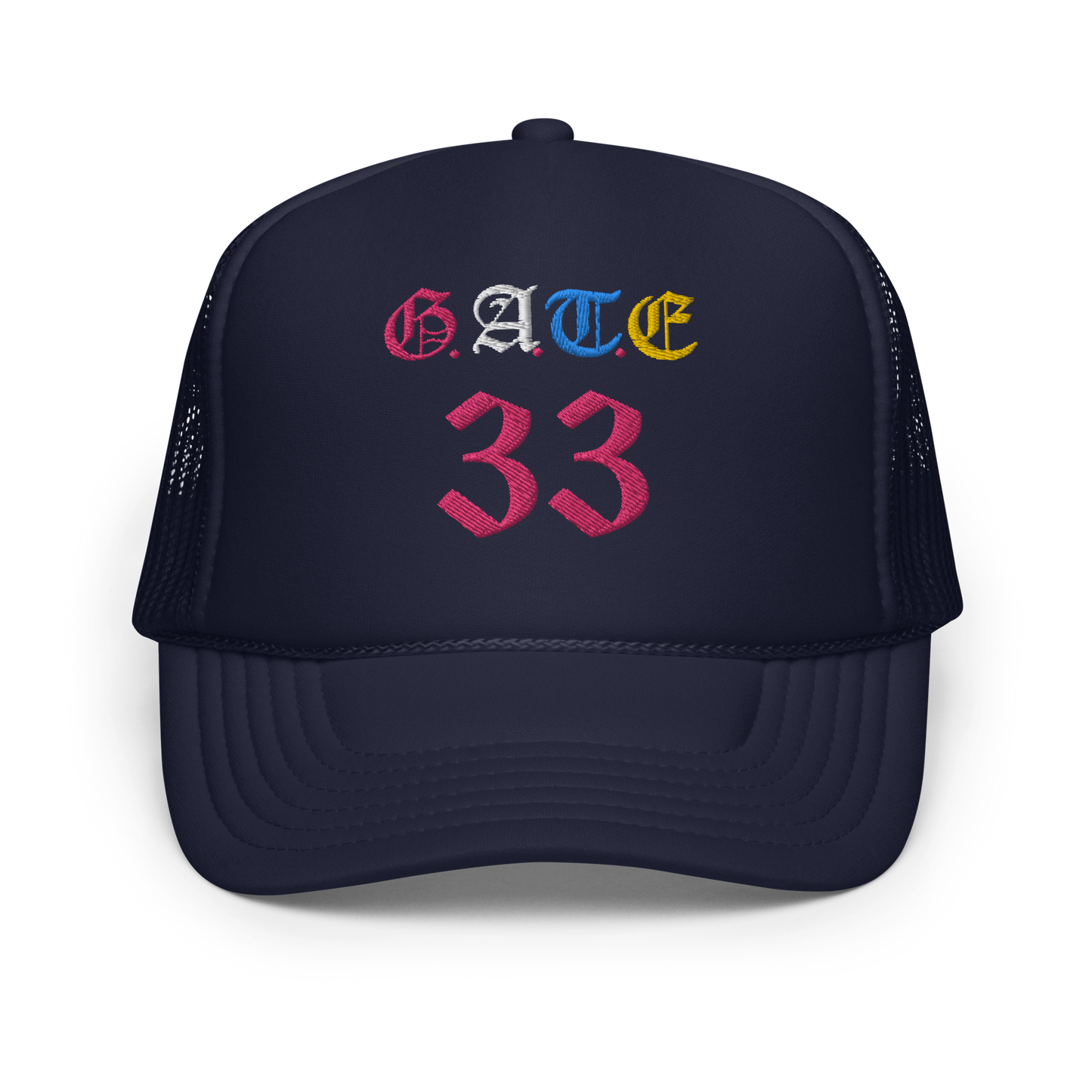 Gate33 Foam trucker hat