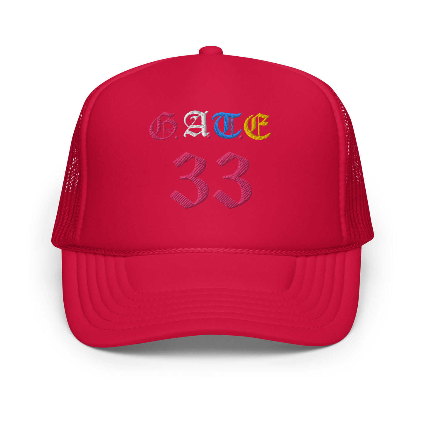 Gate33 Foam trucker hat