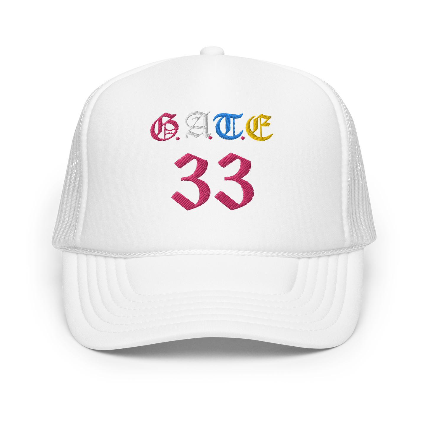 Gate33 Foam trucker hat