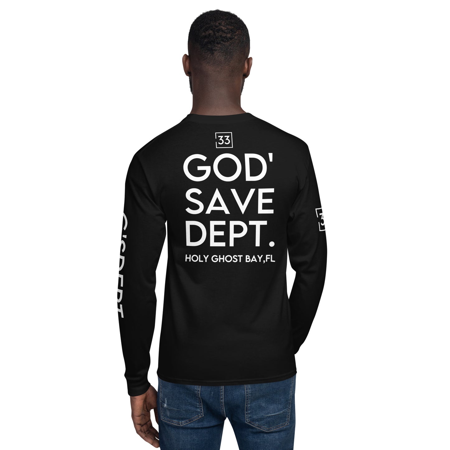 GOD’SAVE DEPT. Men's Champion Long Sleeve Shirt