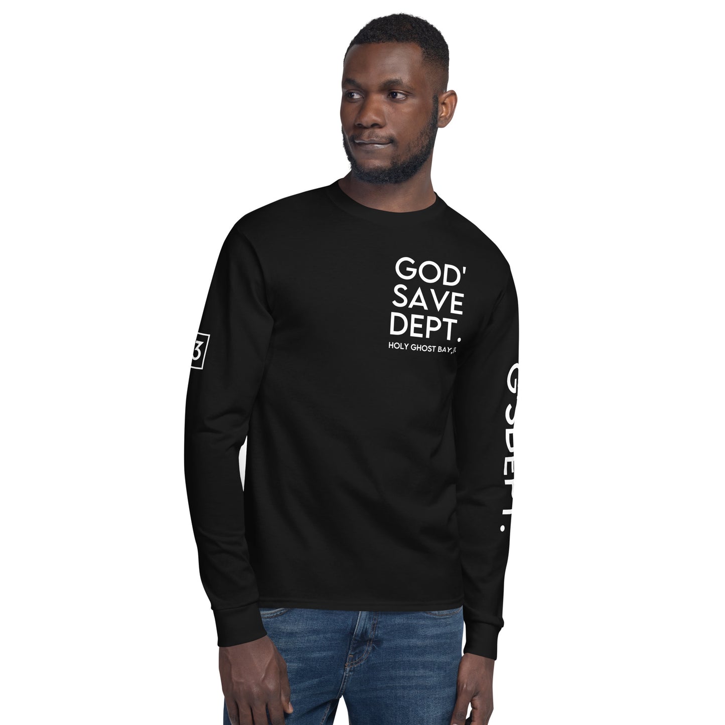 GOD’SAVE DEPT. Men's Champion Long Sleeve Shirt