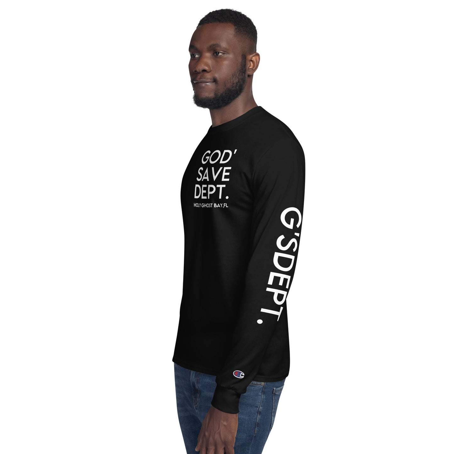 GOD’SAVE DEPT. Men's Champion Long Sleeve Shirt