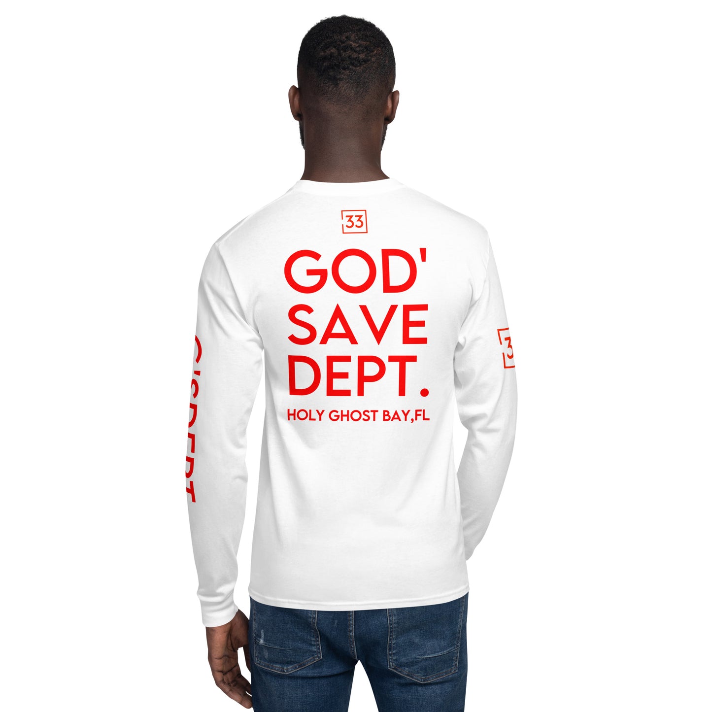 GOD’SAVE DEPT. Men's Champion Long Sleeve Shirt