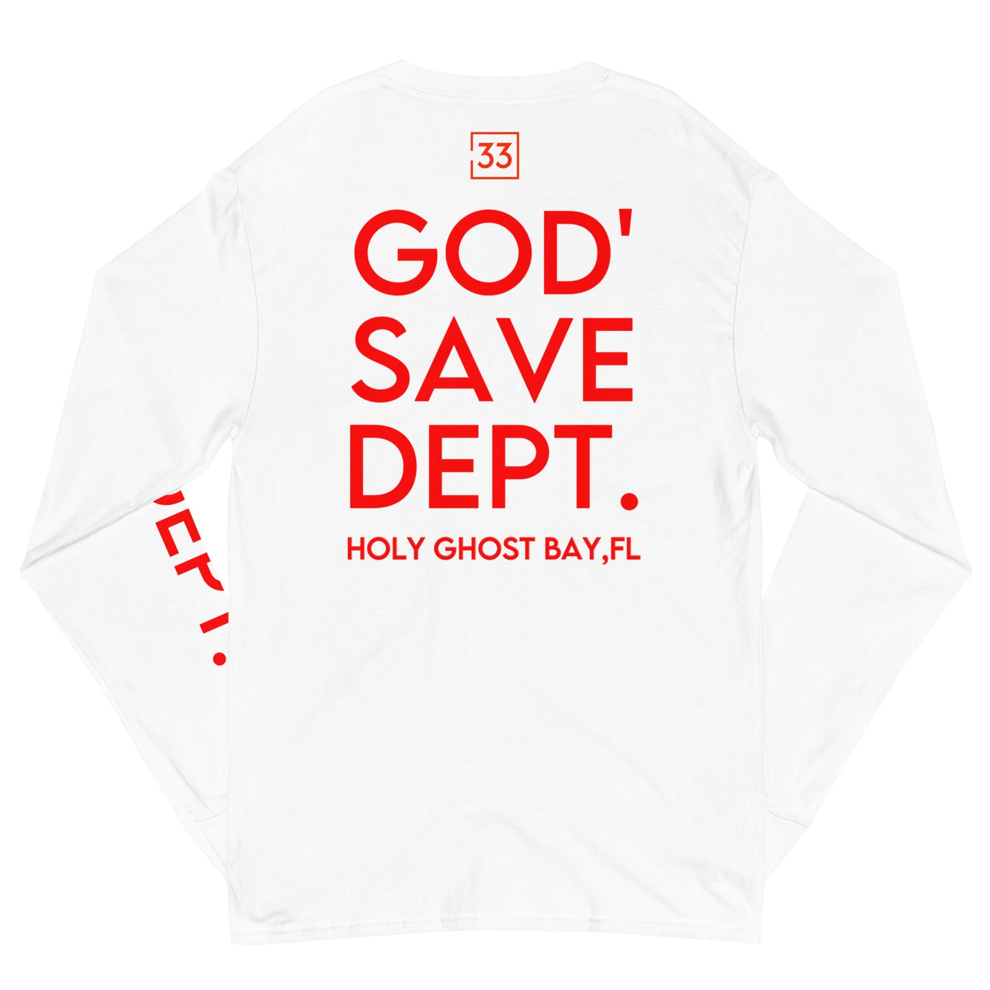 GOD’SAVE DEPT. Men's Champion Long Sleeve Shirt