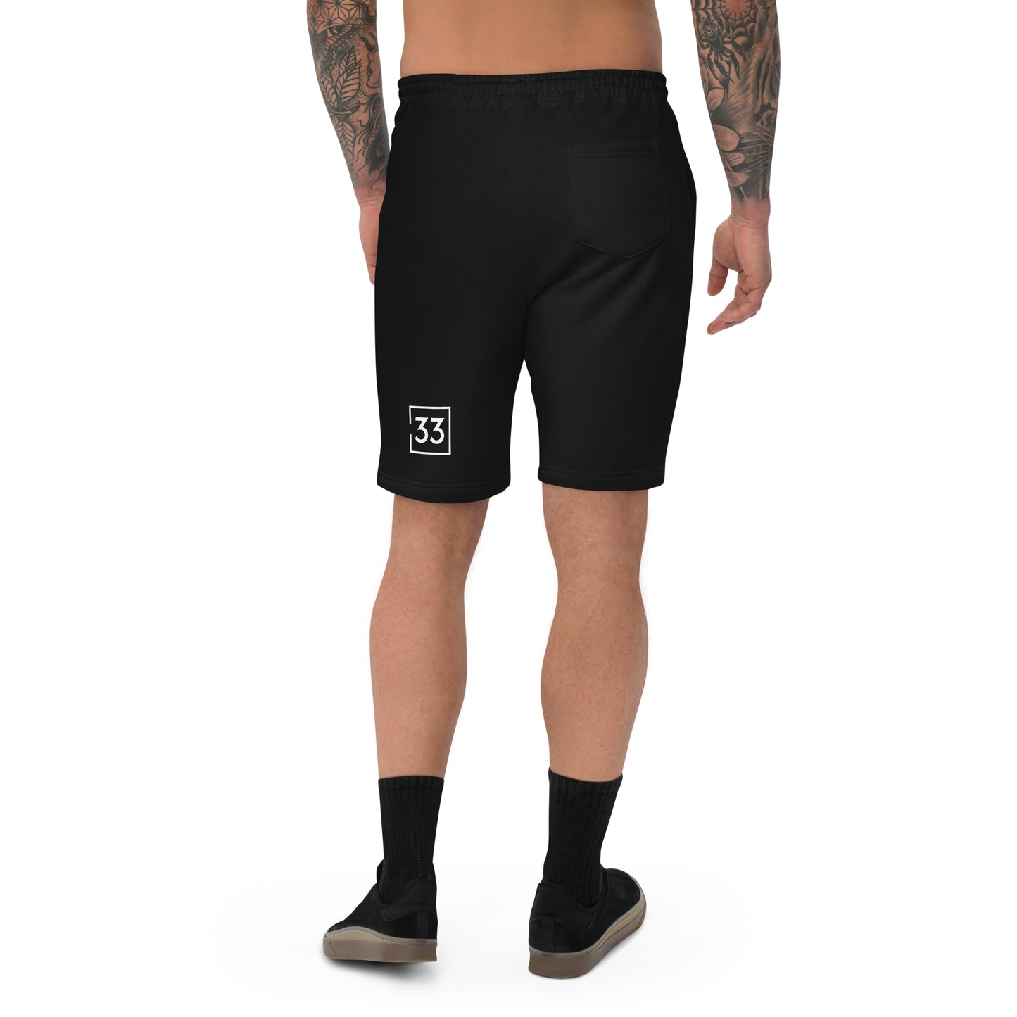 Pray for PR Men's fleece shorts
