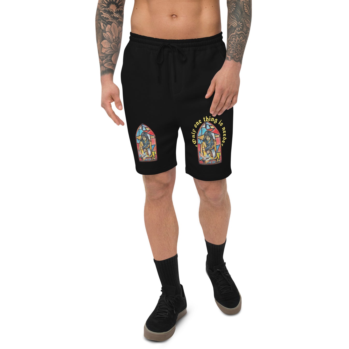 Only one thing is needed 33 Men's fleece shorts