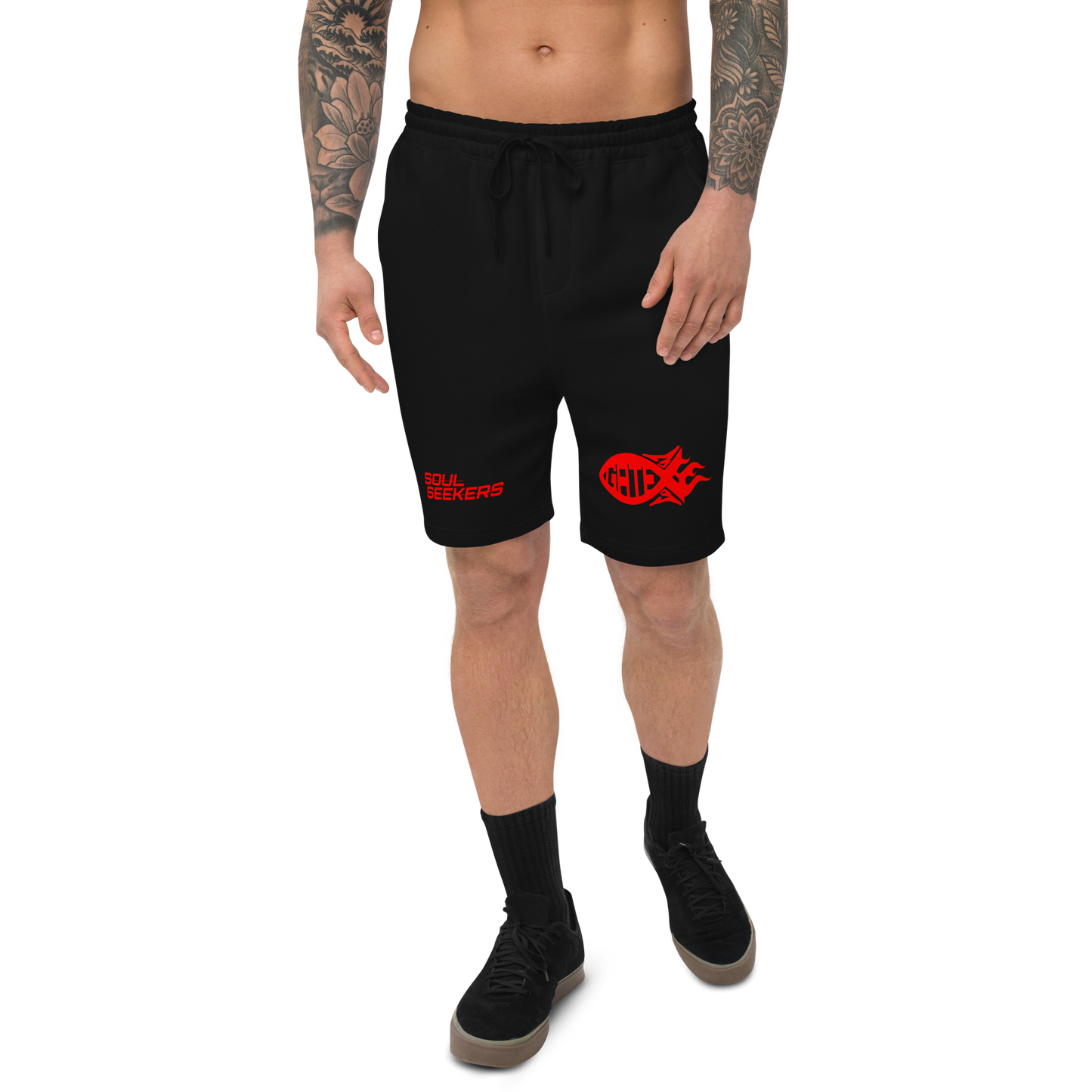 SOUL SEEKERS Men's fleece shorts