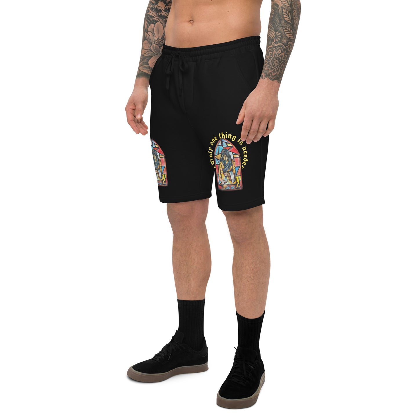 Only one thing is needed 33 Men's fleece shorts