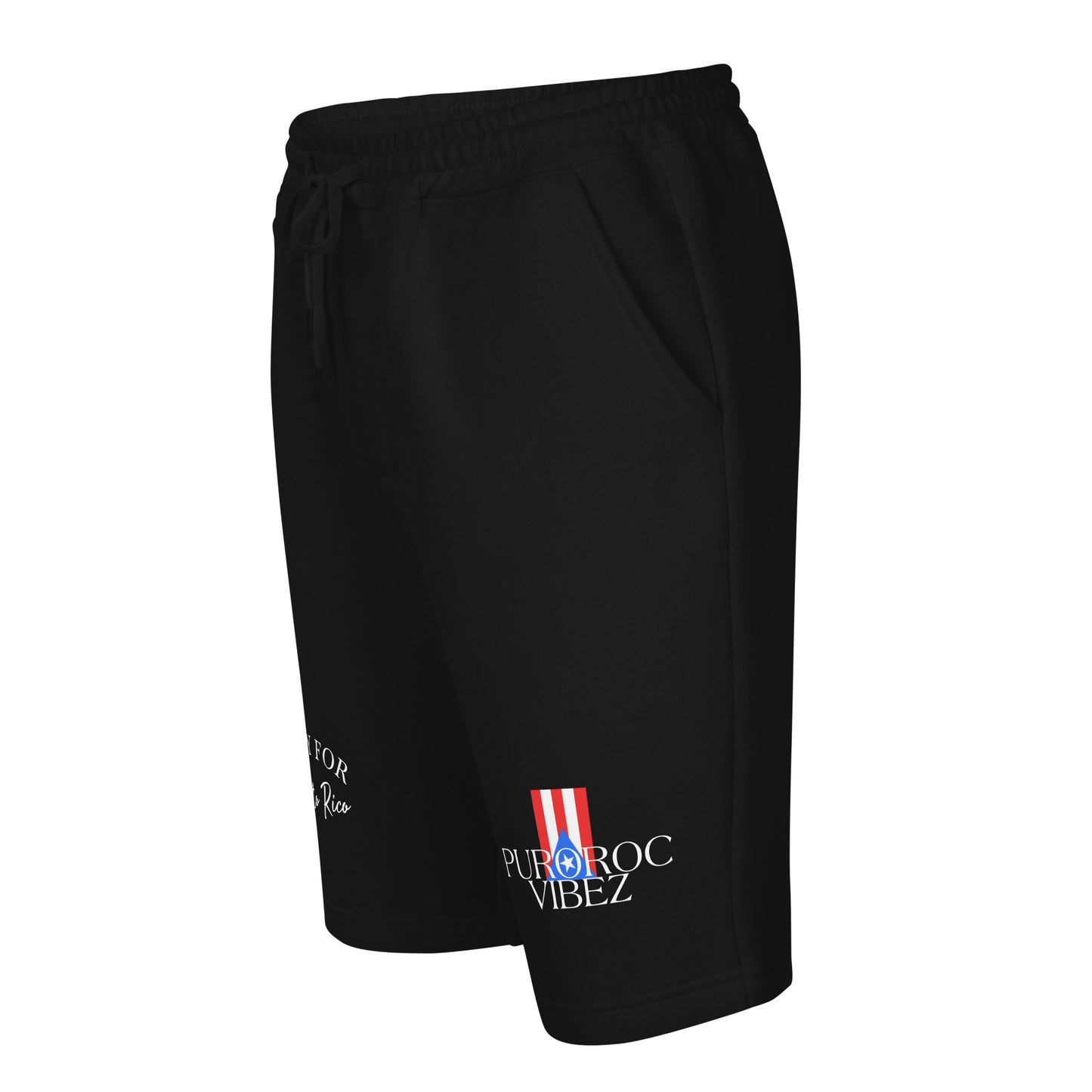 Pray for PR Men's fleece shorts