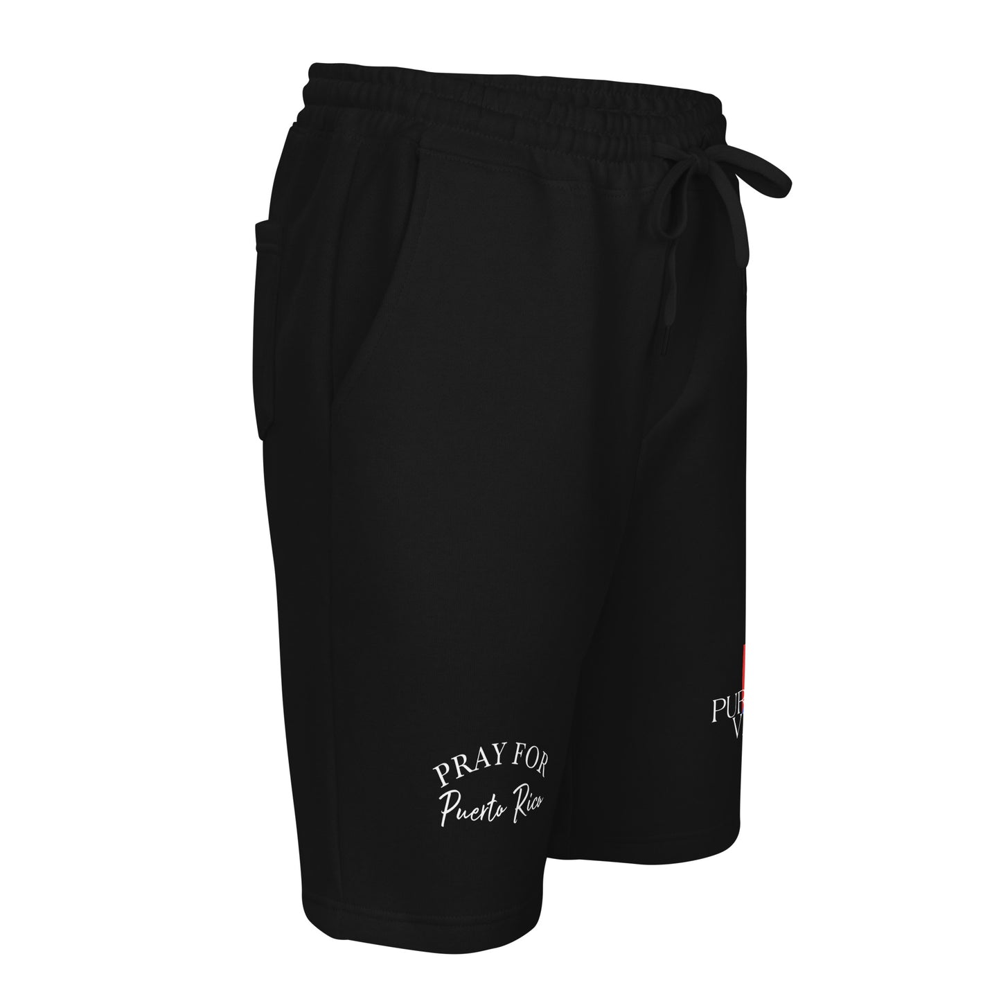 Pray for PR Men's fleece shorts