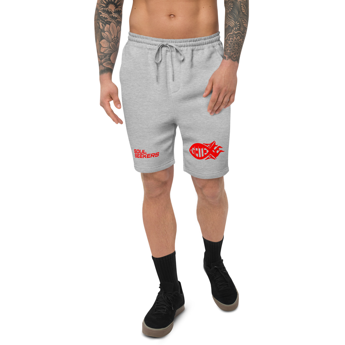SOUL SEEKERS Men's fleece shorts