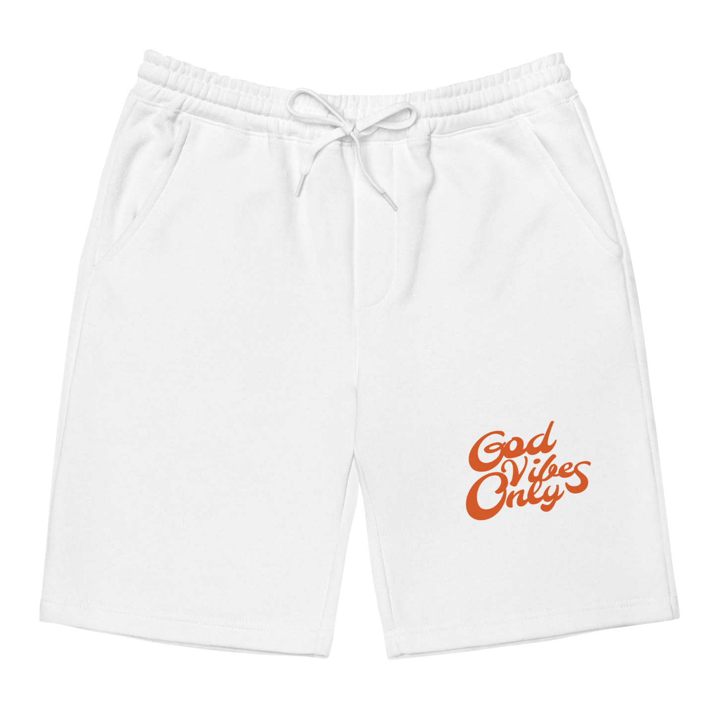 God Vibes Only Men's fleece shorts